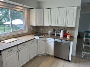 Cabinet Painting in North Babylon, NY (1)