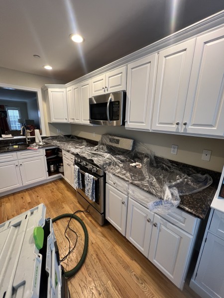 Cabinet Painting in Amityville, NY (1)