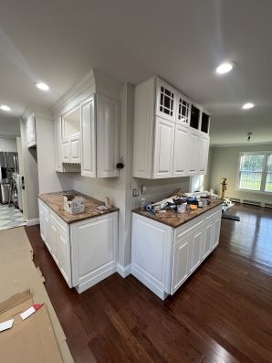 Cabinet Refinishing in Dix Hills, NY (1)