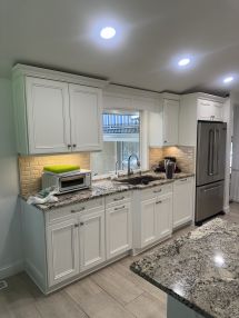 Cabinet Painting in Dix Hills, NY (1)