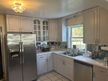 Cabinet Painting in Brentwood, NY (2)