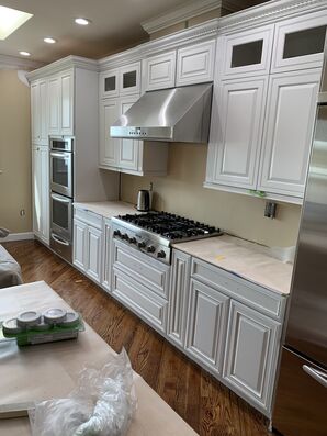 Kitchen Cabinet Staining by NYCA Contractors, LLC