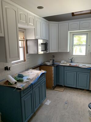 Cabinet Painting in Hicksville, NY (2)