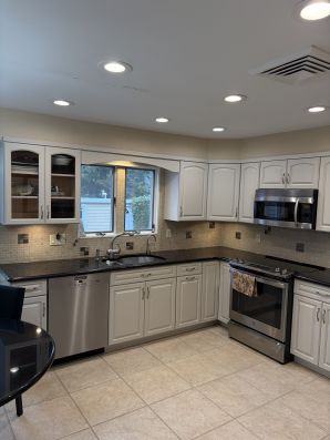 Cabinet Painting in Merrick, NY (1)