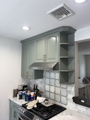 Cabinet Painting in Merrick, NY (1)